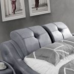 מיטה דגם טוקיו - אפור