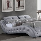 מיטה דגם טוקיו - אפור