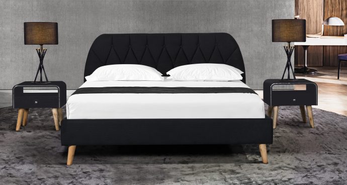 מיטה דגם ספיר – שחור