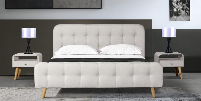 מיטה דגם פרובנס - שמנת