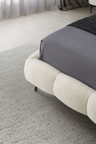 מיטה דגם אור - שמנת בוקלה + מזרן במתנה