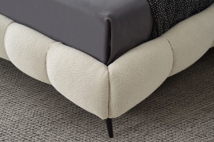 מיטה דגם אור - שמנת בוקלה + מזרן במתנה