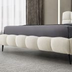 מיטה דגם אור - שמנת בוקלה + מזרן במתנה