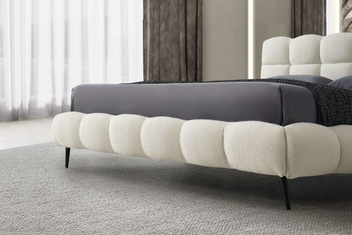 מיטה דגם אור - שמנת בוקלה + מזרן במתנה