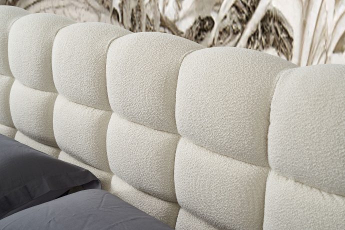 מיטה דגם אור - שמנת בוקלה + מזרן במתנה