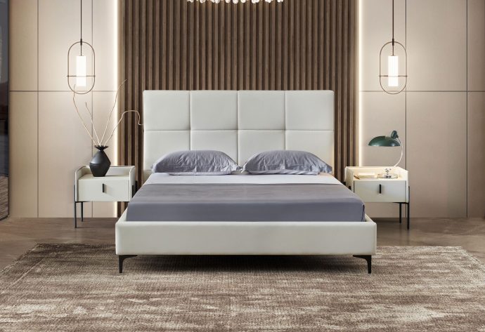 מיטה דגם שירה - אפור + מזרן מתנה