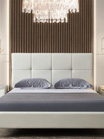 מיטה דגם שירה - אפור + מזרן מתנה