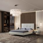 מיטה דגם שירה - אפור + מזרן מתנה