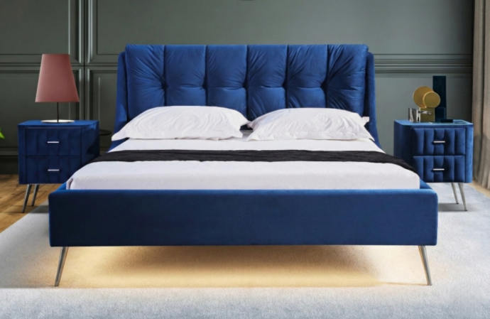מיטה דגם רויאל - כחול + מזרן במתנה