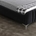 Gaia model bed - black + gift mattress