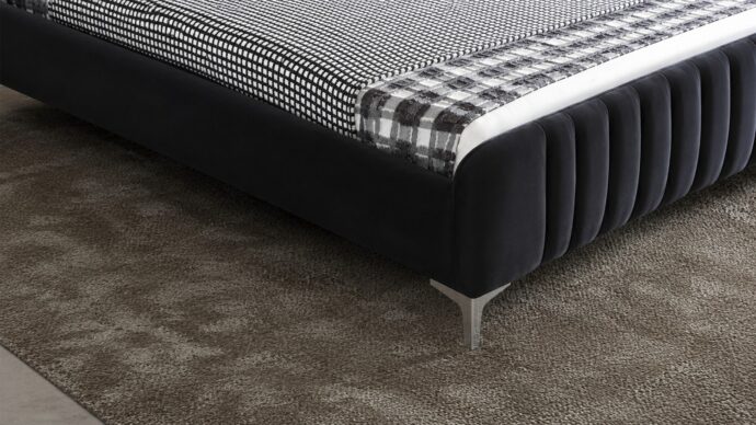 Gaia model bed - black + gift mattress
