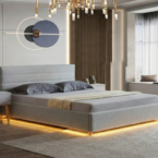 מיטה דגם עדן- אפור + ארגז מצעים ומזרן מתנה