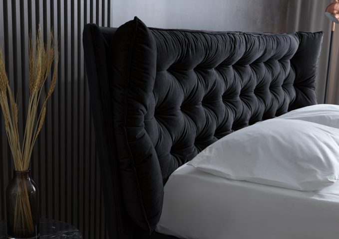 מיטה דגם איזבל - שחור