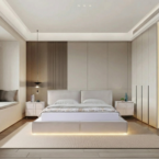 מיטה דגם בריסל - שמנת + מזרן מתנה