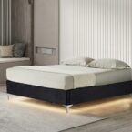 מיטה דגם אמריקה - שחור + מזרן מתנה