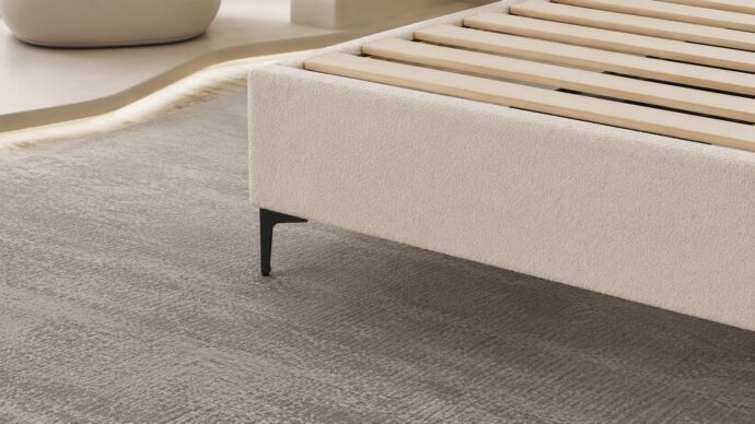 America model bed - cream + gift mattress