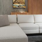 סלון דגם פלורידה שמנת כולל שזלונג