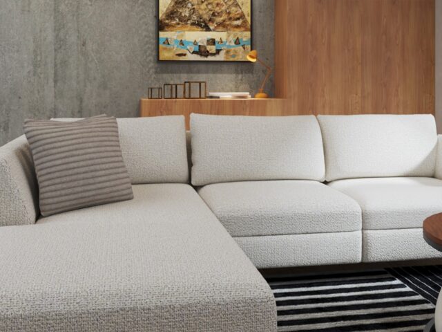 סלון דגם פלורידה שמנת כולל שזלונג