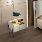 Ella model bed - gray + mattress as a gift