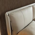 Ella model bed - gray + mattress as a gift