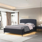 מיטה דגם אריאל - שחור + ארגז מצעים ומזרן מתנה