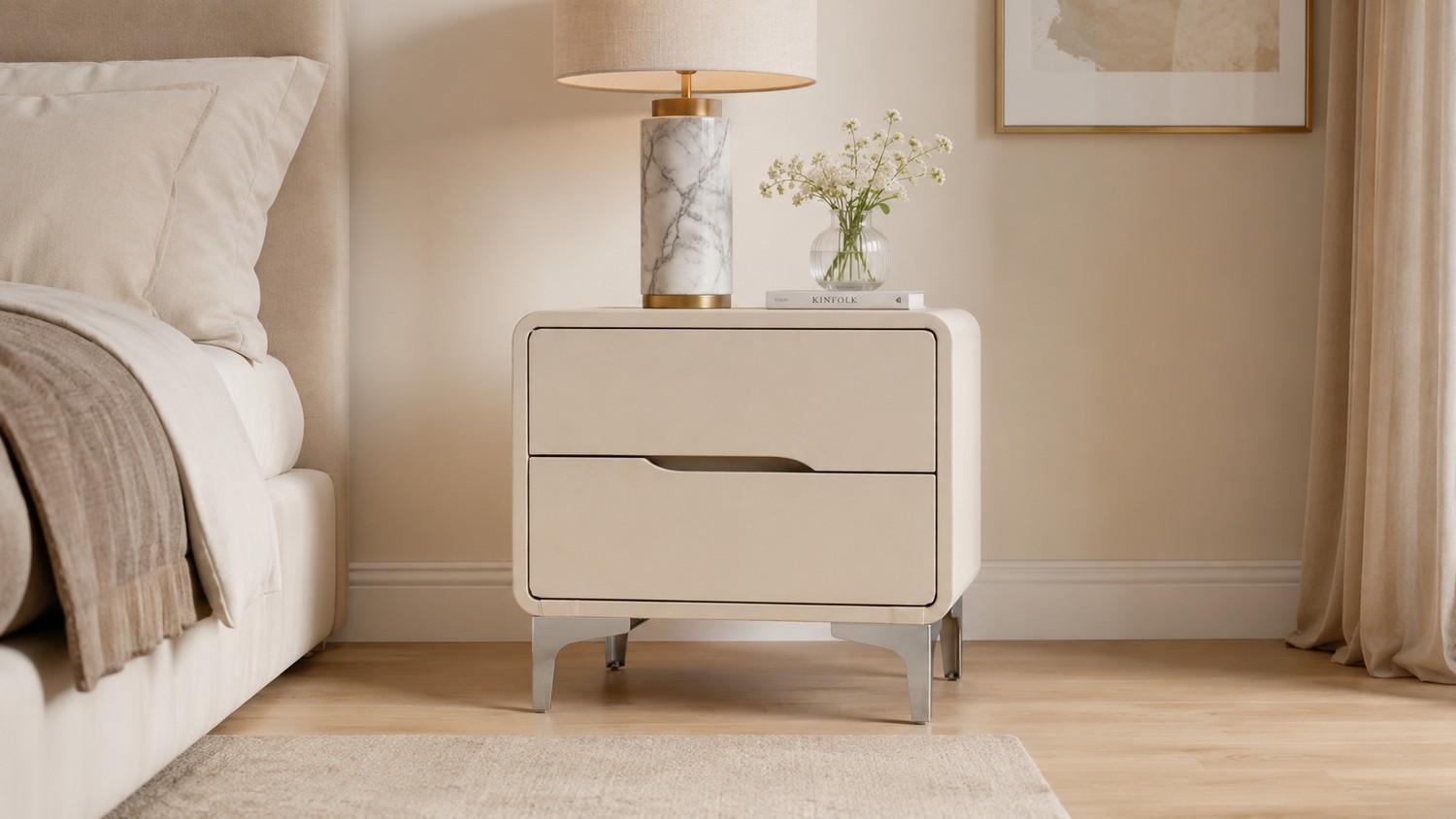 Kommode Modell Milan – Creme – das Stadtmöbel