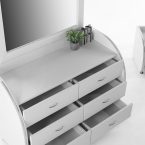 קומודה דגם טוקיו - לבן