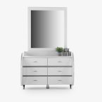 קומודה דגם טוקיו - לבן