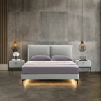 מיטה דגם אייל – אפור + מזרן מתנה