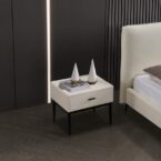 מיטה דגם נהוראי - שמנת + מזרן מתנה