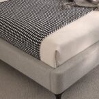 Sharon model bed - gray + gift mattress