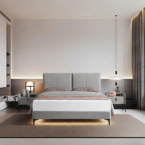 מיטה דגם ריו - אפור + מזרן מתנה