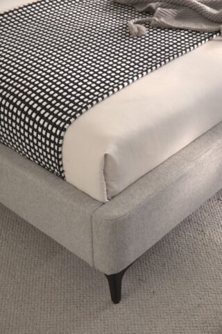 מיטה דגם שרון - אפור + מזרן מתנה