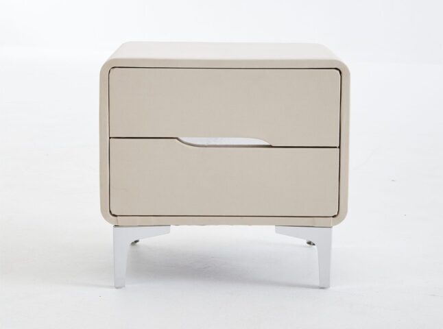 שידה דגם מילאן - שמנת