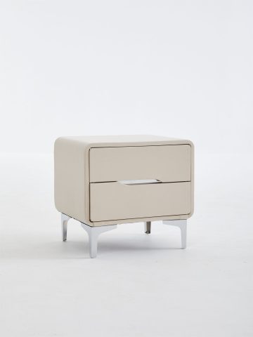 שידה דגם מילאן - שמנת