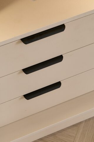 ארון דגם שירן - 6 דלתות סהרה גב בגוון עץ + תאורה