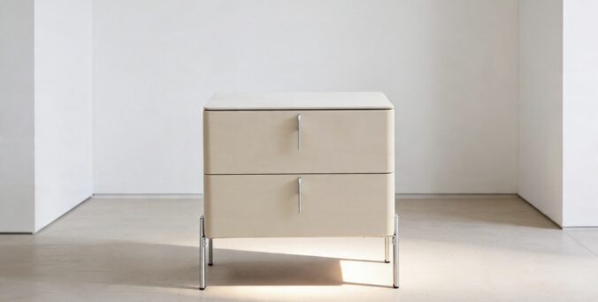 שידה דגם אורלנדו - שמנת