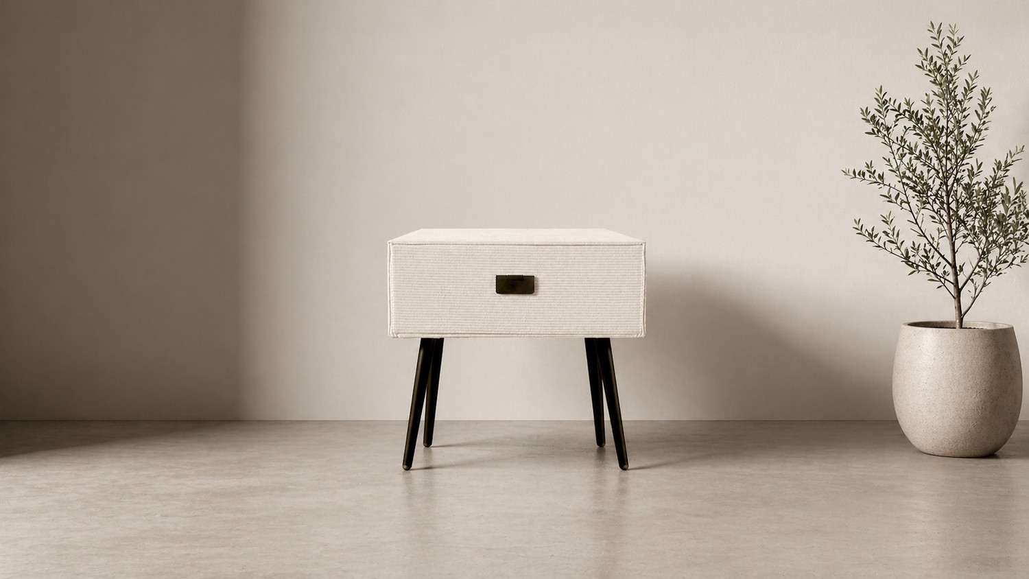 שידה דגם ניו יורק - שמנת