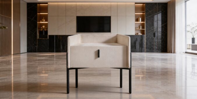 שידה דגם ריו - שמנת