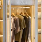 ארון דגם גלעד - 6 דלתות גוון שמנת + תאורה