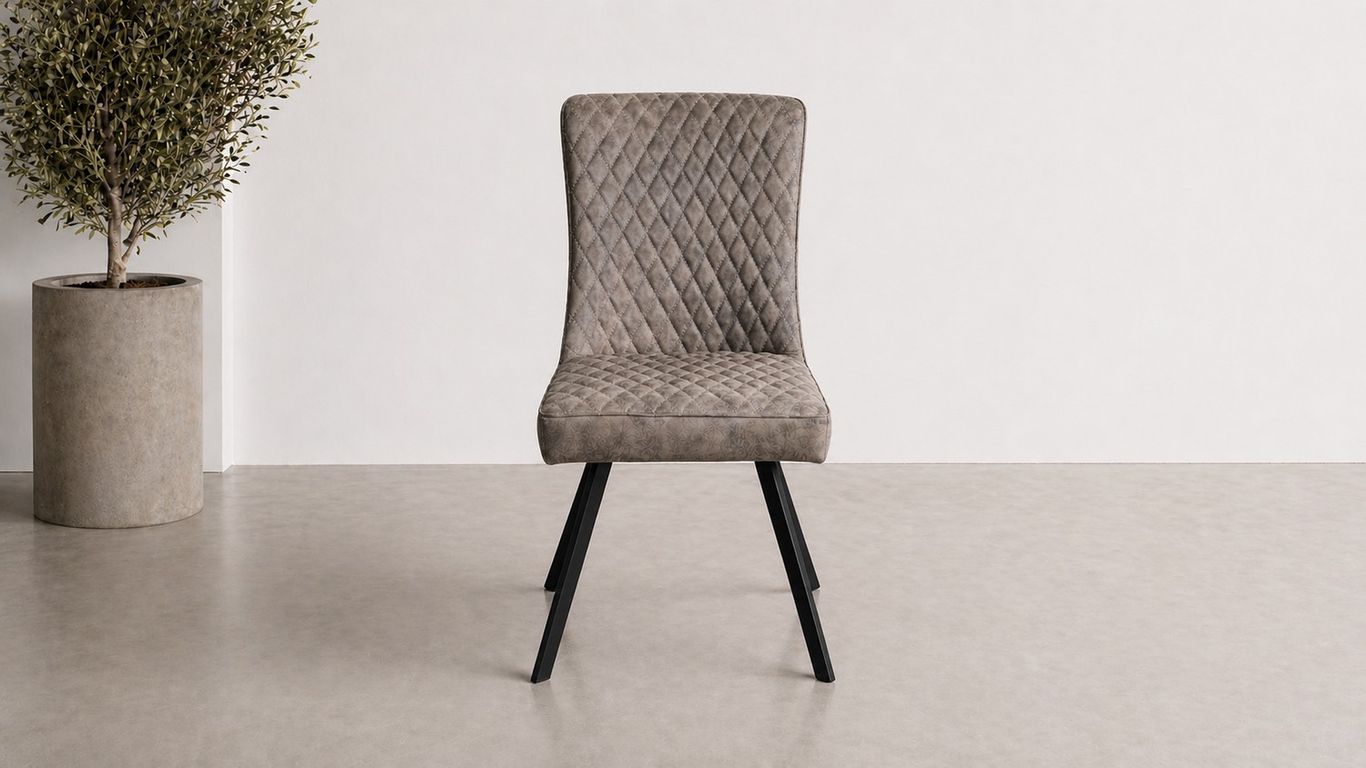 כיסא דגם ברלין אפור