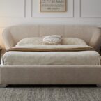 מיטה דגם סקיי - שמנת + מזרן מתנה