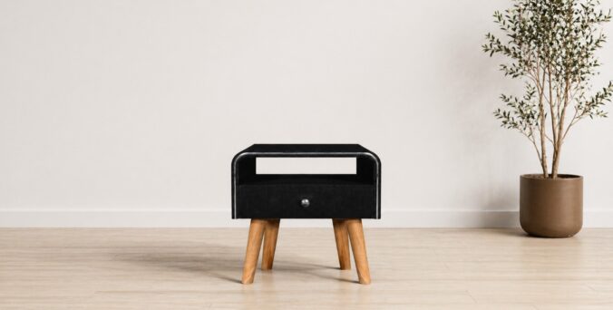 שידה דגם ספיר - שחור