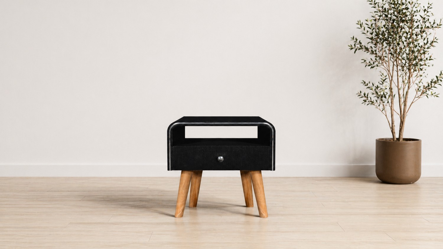 שידה דגם ספיר - שחור