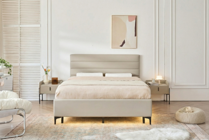 מיטה דגם הילה - סהרה + ארגז מצעים ומזרן מתנה