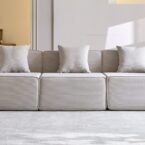 סלון דגם סימבה בגוון שמנת 300 ס