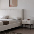 London model bed – white + free mattress