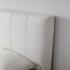 London model bed – white + free mattress