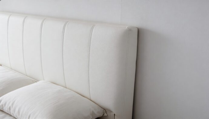 London model bed – white + free mattress