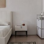 London model bed – white + free mattress